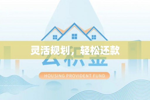 中坜灵活规划，轻松还款