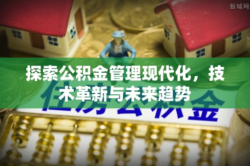 中坜探索公积金管理现代化，技术革新与未来趋势