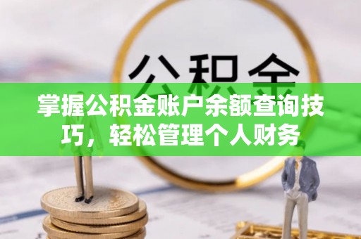 中坜掌握公积金账户余额查询技巧，轻松管理个人财务