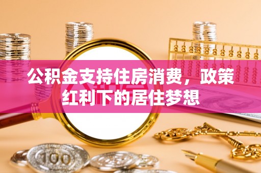 中坜公积金支持住房消费，政策红利下的居住梦想