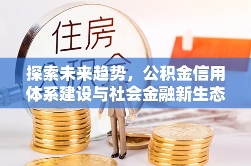 中坜探索未来趋势，公积金信用体系建设与社会金融新生态