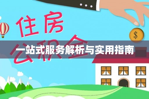 中坜一站式服务解析与实用指南